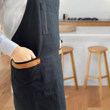 Load image into Gallery viewer, Apron With Adjustable/Removeable Leather Straps