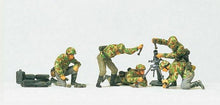 Load image into Gallery viewer, Preiser 16541 HO Scale Former German Army WWII - Unpainted Fighting Mortar Crew