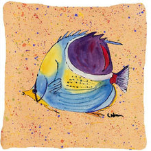 Load image into Gallery viewer, Tropical Fish Decorative   Canvas Fabric Pillow