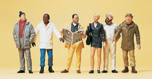 Load image into Gallery viewer, Preiser 45156 G Scale Pedestrians -- City Passers-By