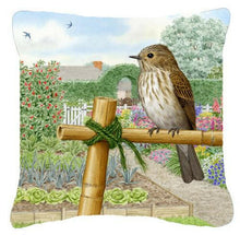 Load image into Gallery viewer, Spotted Flycatcher by Sarah Adams Canvas Decorative Pillow ASAD0688PW1414