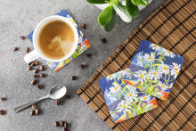 Load image into Gallery viewer, Flowers - Daisy Coasters - Set of 4 Lightweight Foam, Absorbent Drink Coasters