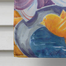 Load image into Gallery viewer, Purple Cat Birdie Dear  Flag Canvas House Size