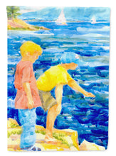 Load image into Gallery viewer, The Boys at the lake or beach  Garden Flag – Decorative Outdoor Yard Flag