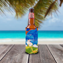 Load image into Gallery viewer, Big Blue the Cat Golfer Slim Can Hugger – Fun &amp; Functional Drink Coolers 6011MUK
