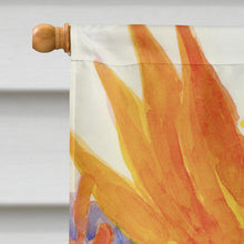 Load image into Gallery viewer, Flower - Bird of Paradise and Hibiscus  Flag Canvas House Size