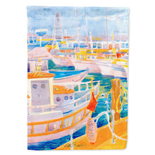 Load image into Gallery viewer, Shirmp Boats Flag Canvas House Size