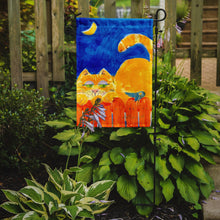 Load image into Gallery viewer, Orange Tabby Cat on the fence  Garden Flag – Decorative Outdoor Yard Flag