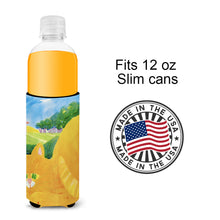 Load image into Gallery viewer, Big Orange Tabby Cat on the Golf Course Slim Can Hugger – Fun &amp; Functional Drink Coolers 6021MUK
