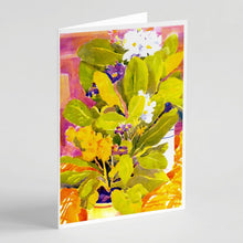 Load image into Gallery viewer, Flower Greeting Cards -  Blank Note Cards – 8-Pack of Artist-Designed Cards with Envelopes