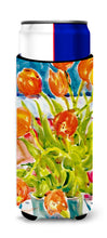 Load image into Gallery viewer, Flowers - Tulips Slim Can Hugger – Fun &amp; Functional Drink Coolers 6025MUK