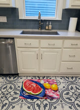 Load image into Gallery viewer, Watermelon Machine Washable Memory Foam Mat 6028RUG