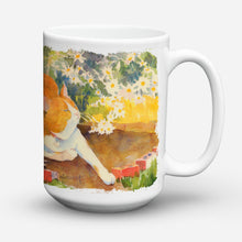 Load image into Gallery viewer, Cat Dishwasher Safe Microwavable Ceramic Coffee Mug 15 ounce 6030CM15