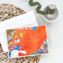 Load image into Gallery viewer, Cat Greeting Cards -  Blank Note Cards – 8-Pack of Artist-Designed Cards with Envelopes