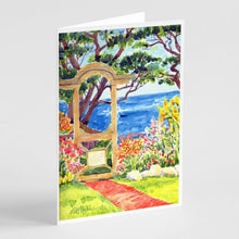 Load image into Gallery viewer, Seaside Greeting Cards -  Blank Note Cards – 8-Pack of Artist-Designed Cards with Envelopes