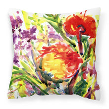Load image into Gallery viewer, Flower Decorative   Canvas Fabric Pillow
