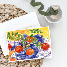 Load image into Gallery viewer, Apples Greeting Cards -  Blank Note Cards – 8-Pack of Artist-Designed Cards with Envelopes