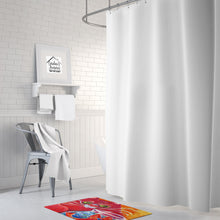Load image into Gallery viewer, Big Red Cat at the fishbowl Machine Washable Memory Foam Mat 6048RUG