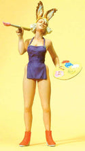 Load image into Gallery viewer, Preiser 45514 G Scale Pedestrian -- Female Easter Bunny