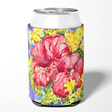 Load image into Gallery viewer, Flower - Hibiscus Can or Bottle Beverage Insulator Hugger