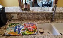 Load image into Gallery viewer, Harbour Dish Drying Mat – Absorbent, Artistic Kitchen Essentials 6057DDM