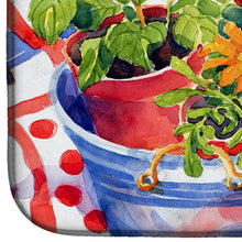 Load image into Gallery viewer, Flowers with a side of lemons Dish Drying Mat – Absorbent, Artistic Kitchen Essentials 6058DDM