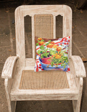 Load image into Gallery viewer, Flowers with a side of lemons  Decorative   Canvas Fabric Pillow