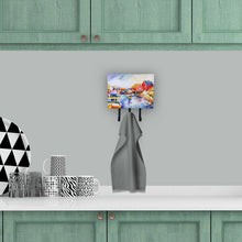 Load image into Gallery viewer, Boats at Harbour with a view Leash Holder or Key Hook