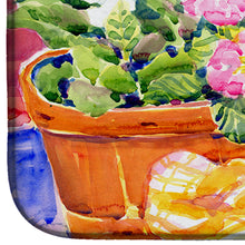 Load image into Gallery viewer, Flower - Primroses Dish Drying Mat – Absorbent, Artistic Kitchen Essentials 6061DDM