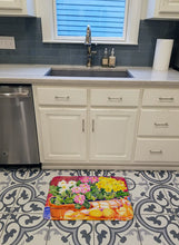 Load image into Gallery viewer, Flower - Primroses Machine Washable Memory Foam Mat 6061RUG