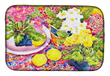 Load image into Gallery viewer, Flower - Primroses Dish Drying Mat – Absorbent, Artistic Kitchen Essentials 6062DDM