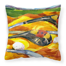 Load image into Gallery viewer, Golf Clubs Golfer Decorative   Canvas Fabric Pillow