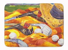 Load image into Gallery viewer, Golf Clubs Golfer Machine Washable Memory Foam Mat 6063RUG