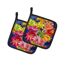 Load image into Gallery viewer, Gerber Daisies Pot Holders - Set of 2 Decorative Kitchen Helpers | Made in the USA 6069PTHD