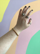 Load image into Gallery viewer, Gold Titanium Bead Bracelet