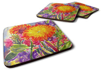 Load image into Gallery viewer, Flower - Aster Coasters - Set of 4 Lightweight Foam, Absorbent Drink Coasters
