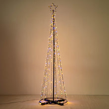 Load image into Gallery viewer, Yescom 9&#39; Outdoor Christmas Tree Prelit Lightshow Solar Powered