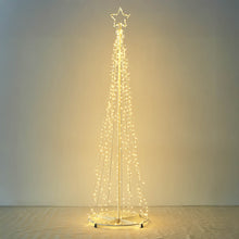 Load image into Gallery viewer, Yescom 9&#39; Outdoor Christmas Tree Prelit Lightshow Solar Powered