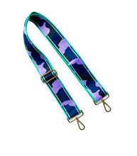 Load image into Gallery viewer, Camo Print Adjustable Bag Strap - Gold Hardware