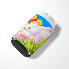 Load image into Gallery viewer, White Cat Can or Bottle Beverage Insulator Hugger