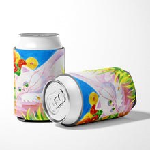 Load image into Gallery viewer, White Cat Can or Bottle Beverage Insulator Hugger