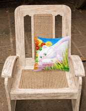 Load image into Gallery viewer, White Cat Decorative   Canvas Fabric Pillow