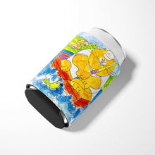 Load image into Gallery viewer, Big Orange Cat Fishing Can or Bottle Beverage Insulator Hugger