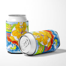 Load image into Gallery viewer, Big Orange Cat Fishing Can or Bottle Beverage Insulator Hugger