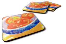 Load image into Gallery viewer, Bowl of Apples Coasters - Set of 4 Lightweight Foam, Absorbent Drink Coasters