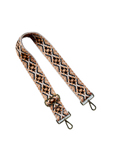 Load image into Gallery viewer, Aztec Diamond Guitar Purse Strap