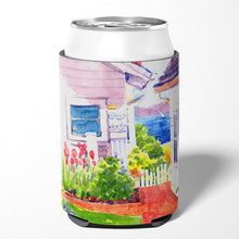 Load image into Gallery viewer, Beach View between the Houses Can or Bottle Beverage Insulator Hugger