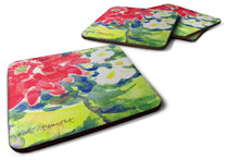 Load image into Gallery viewer, Flower Coasters - Set of 4 Lightweight Foam, Absorbent Drink Coasters