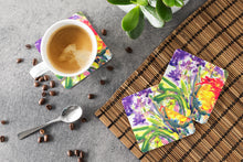 Load image into Gallery viewer, Flower Coasters - Set of 4 Lightweight Foam, Absorbent Drink Coasters