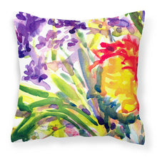 Load image into Gallery viewer, Flower Decorative   Canvas Fabric Pillow